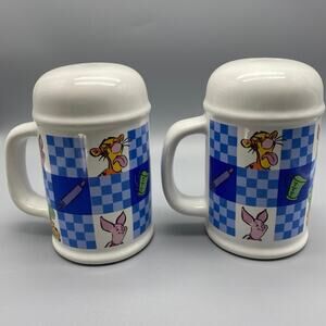 Treasure Craft Winnie The Pooh Piglet & Tigger Too Range Salt and Pepper Shakers